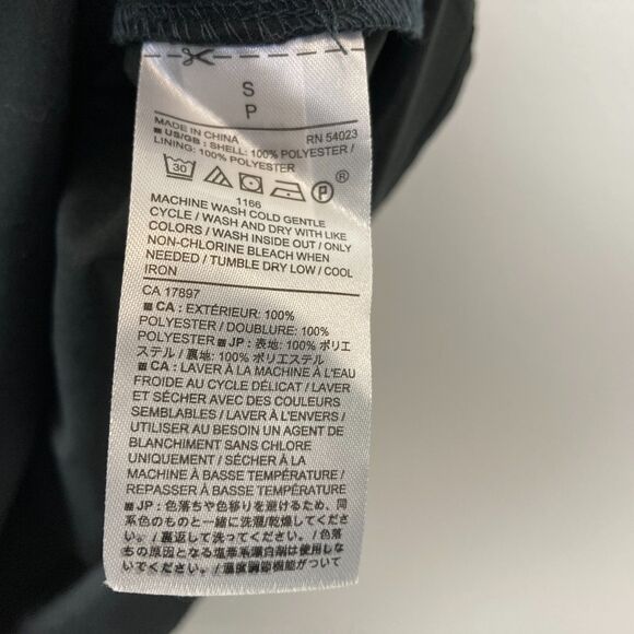 Banana Republic Women’s Maxi Dress Size S Black White Tropical Tiered High Waist - Picture 6 of 6